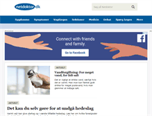 Tablet Screenshot of netdoktor.dk