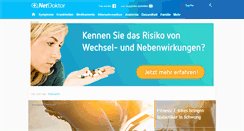 Desktop Screenshot of netdoktor.de